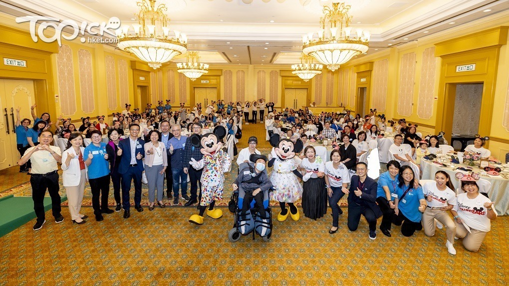 【紓緩童路】童行帽動兒童紓緩服務基金成立五周年慶典　迪士尼舉行為病童建設關愛共融社會